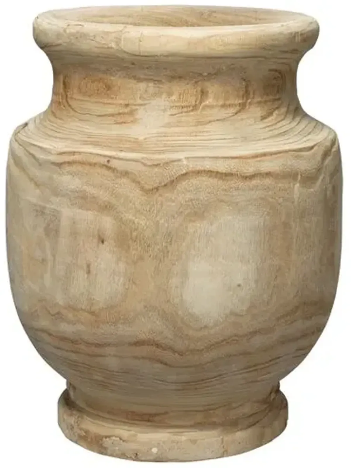 18" Laguna Vase - Natural - Jamie Young Co. - Ivory