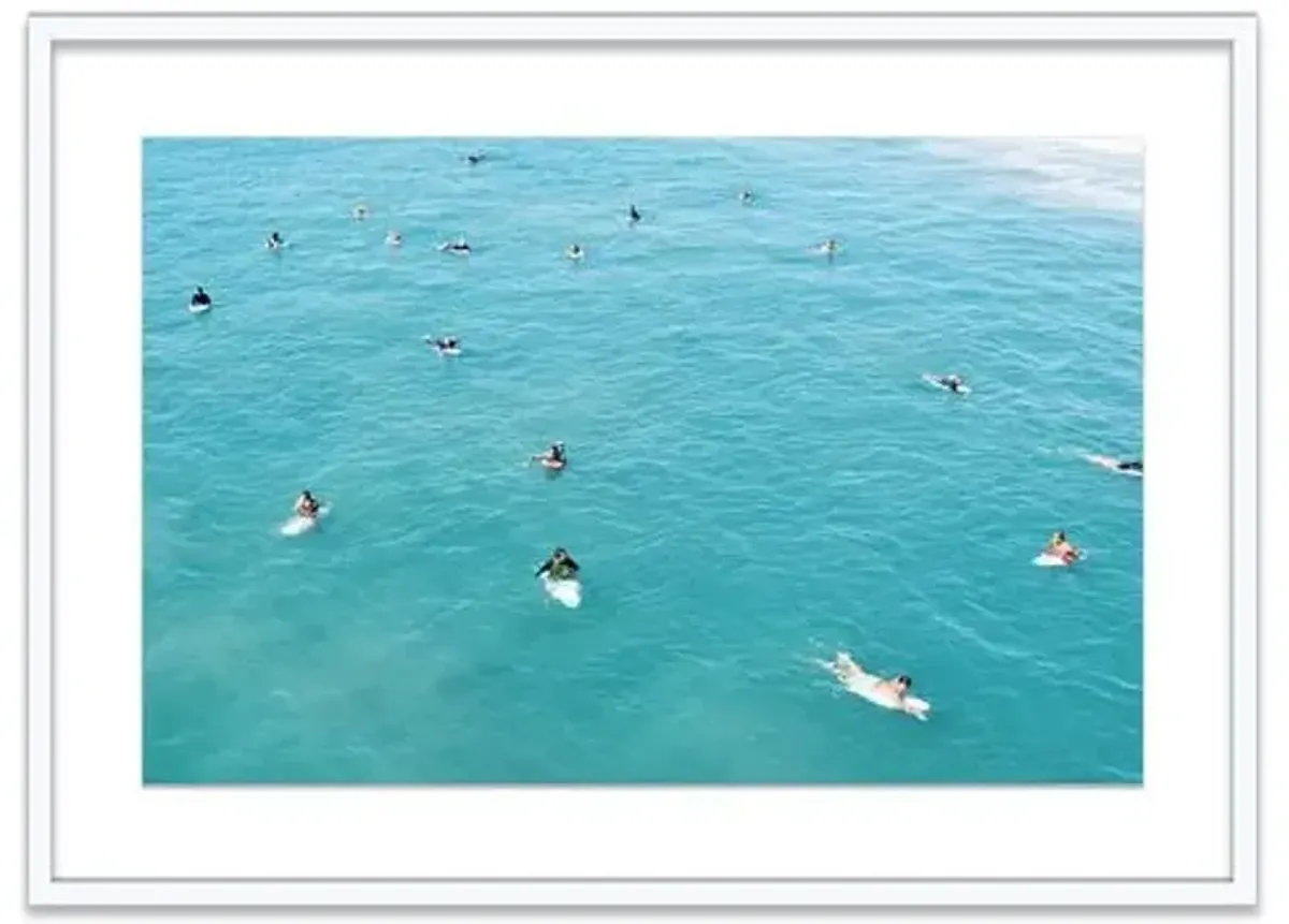 Natalie Obradovich - Surf Crew Photograph - Blue