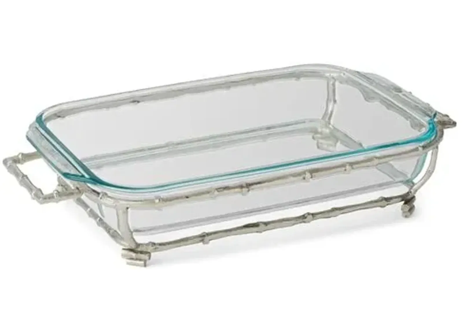 Larsen Rectangular Casserole Holder - Silver