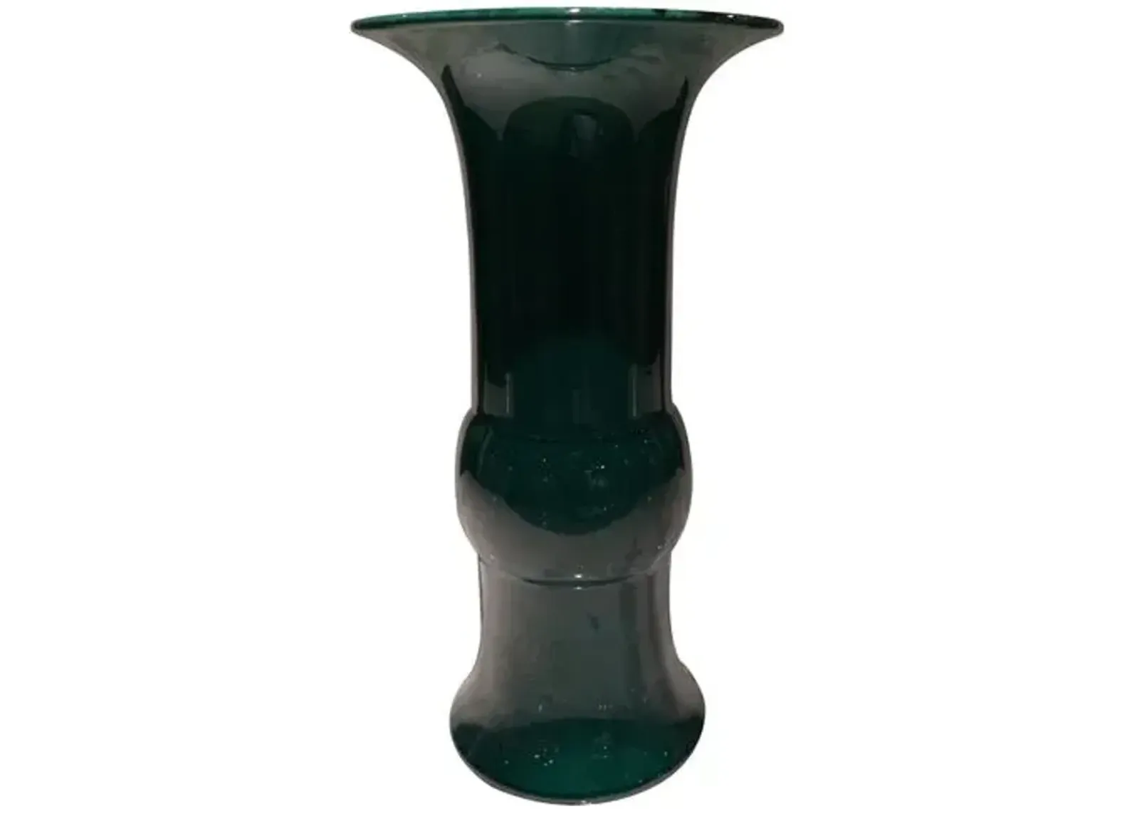 15" Braxton Vase - Jade - Green