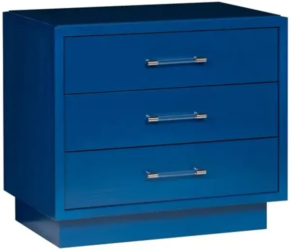 Anya Nightstand - Cobalt