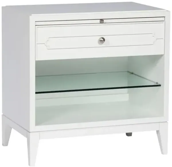 Court Nightstand - Pure White