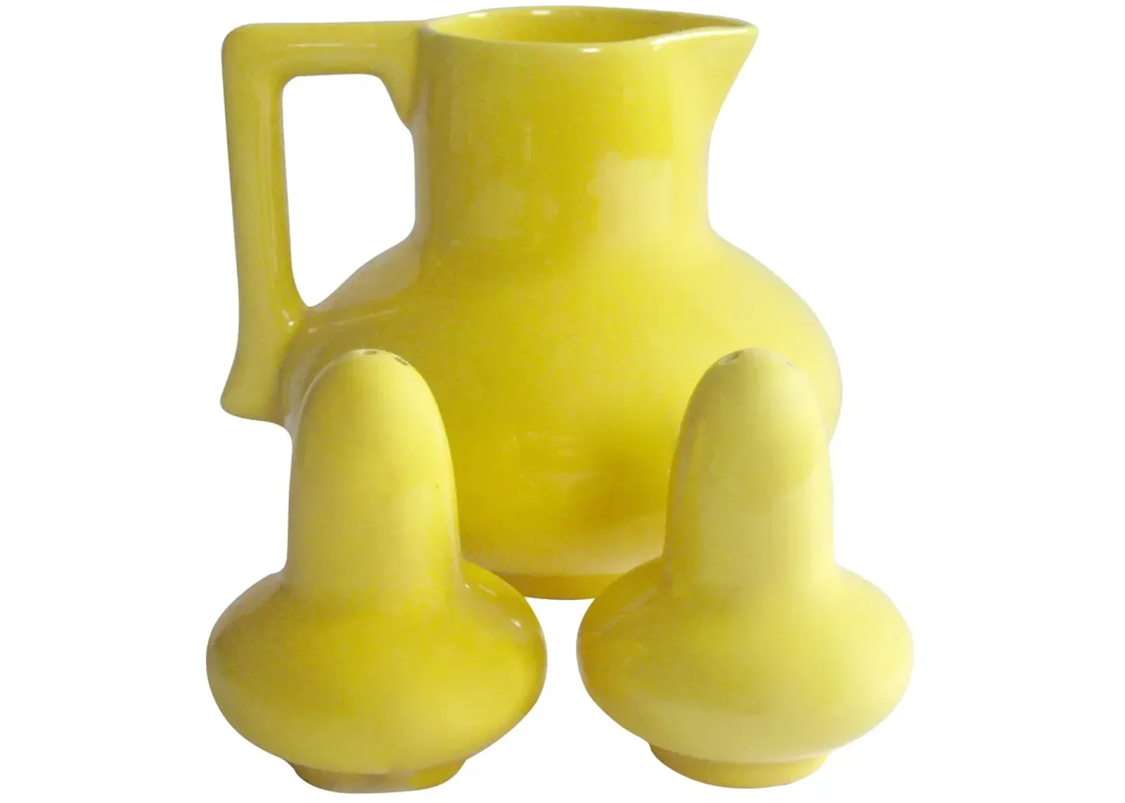 1930s Gladding McBean Pottery - 3 Pcs - The Emporium Ltd. - Yellow