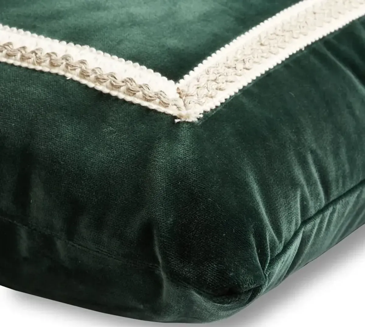 Mallory 19x19 Pillow, Forest Velvet
