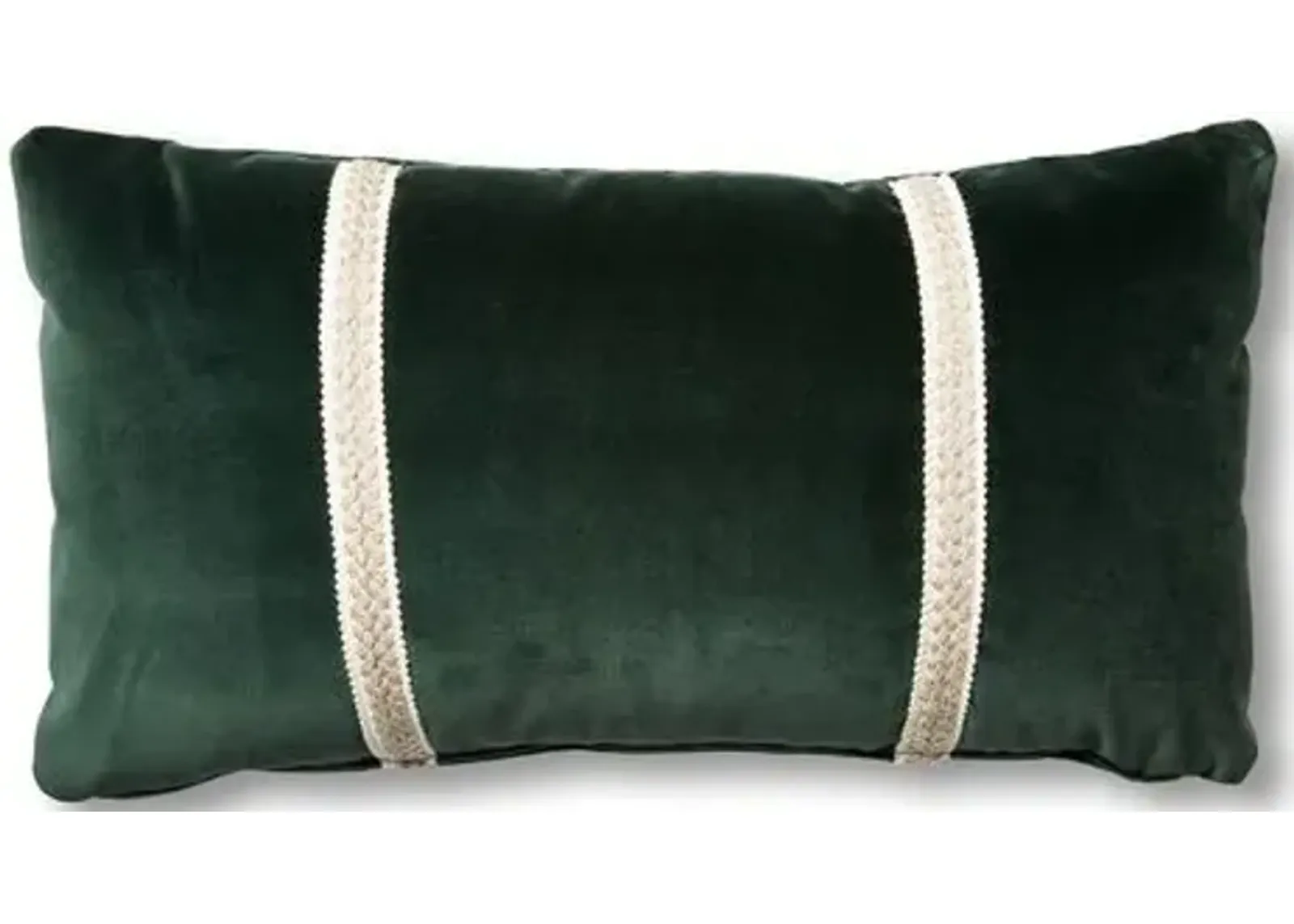 Mallory 12x23 Lumbar Pillow - Forest Velvet