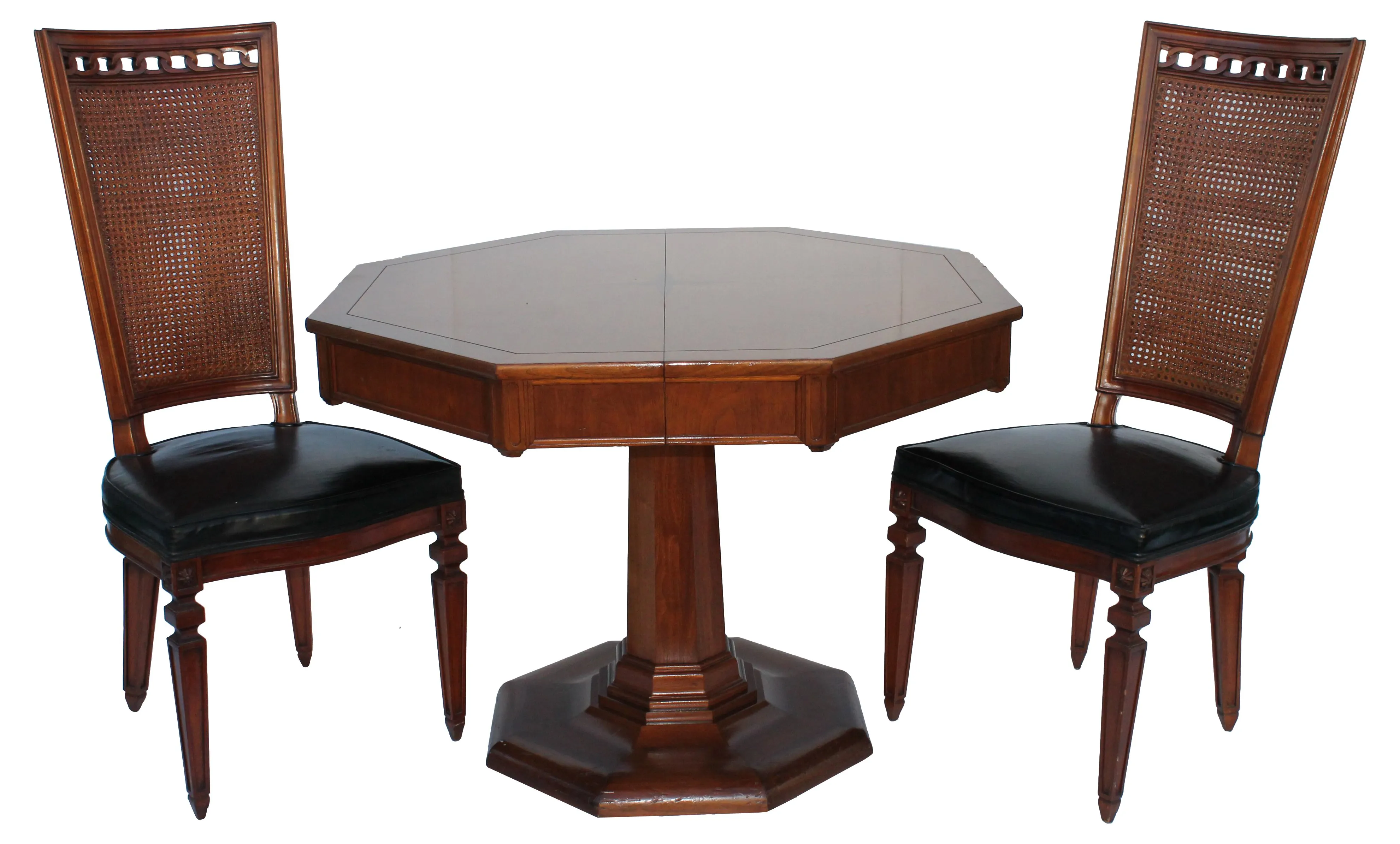 Midcentury Dining Set - 5 Pcs - Something Vintage - Brown