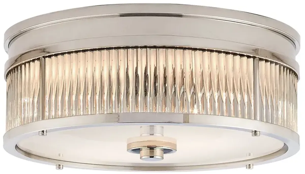 Ralph Lauren Home - Visual Comfort - Allen Small Flush Mount - Silver