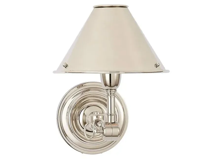 Ralph Lauren Home - Visual Comfort - Anette Single Sconce - Silver