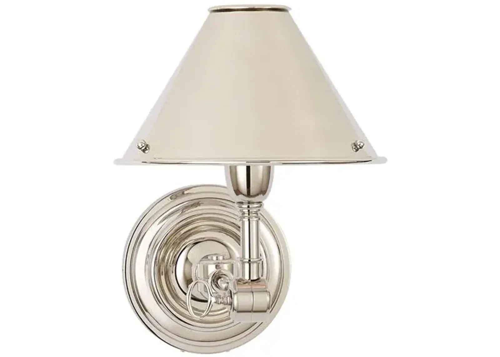 Ralph Lauren Home - Visual Comfort - Anette Single Sconce - Silver