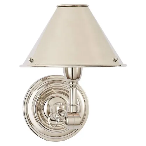 Ralph Lauren Home - Visual Comfort - Anette Single Sconce - Silver