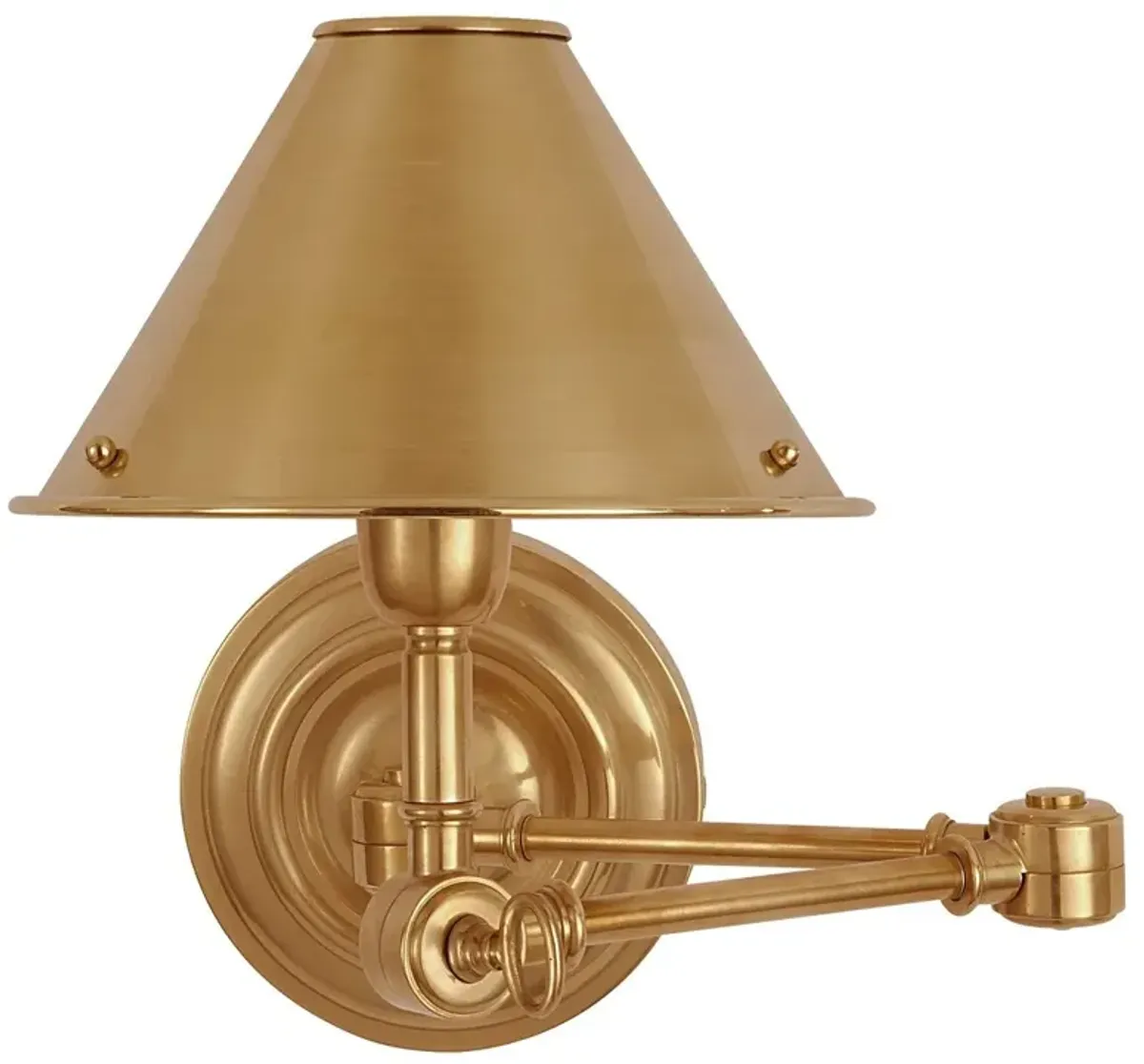 Ralph Lauren Home - Visual Comfort - Anette Swing-Arm Wall Sconce - Gold