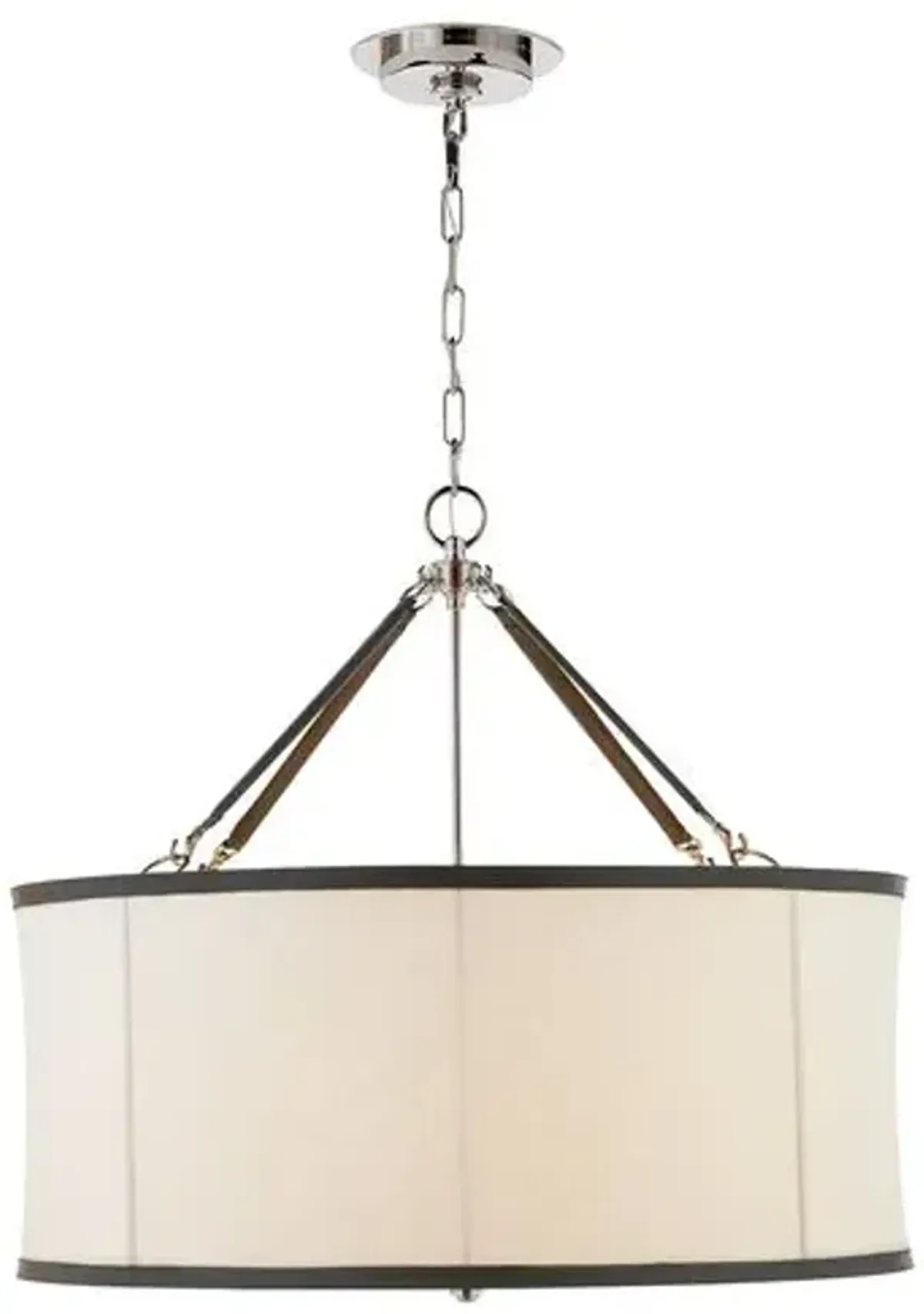 Ralph Lauren Home - Visual Comfort - Broomfield Large Hanging Shade - Black