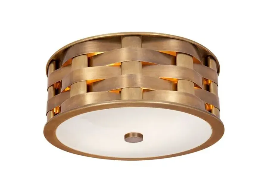 Ralph Lauren Home - Visual Comfort - Ella Flush Mount - Gold