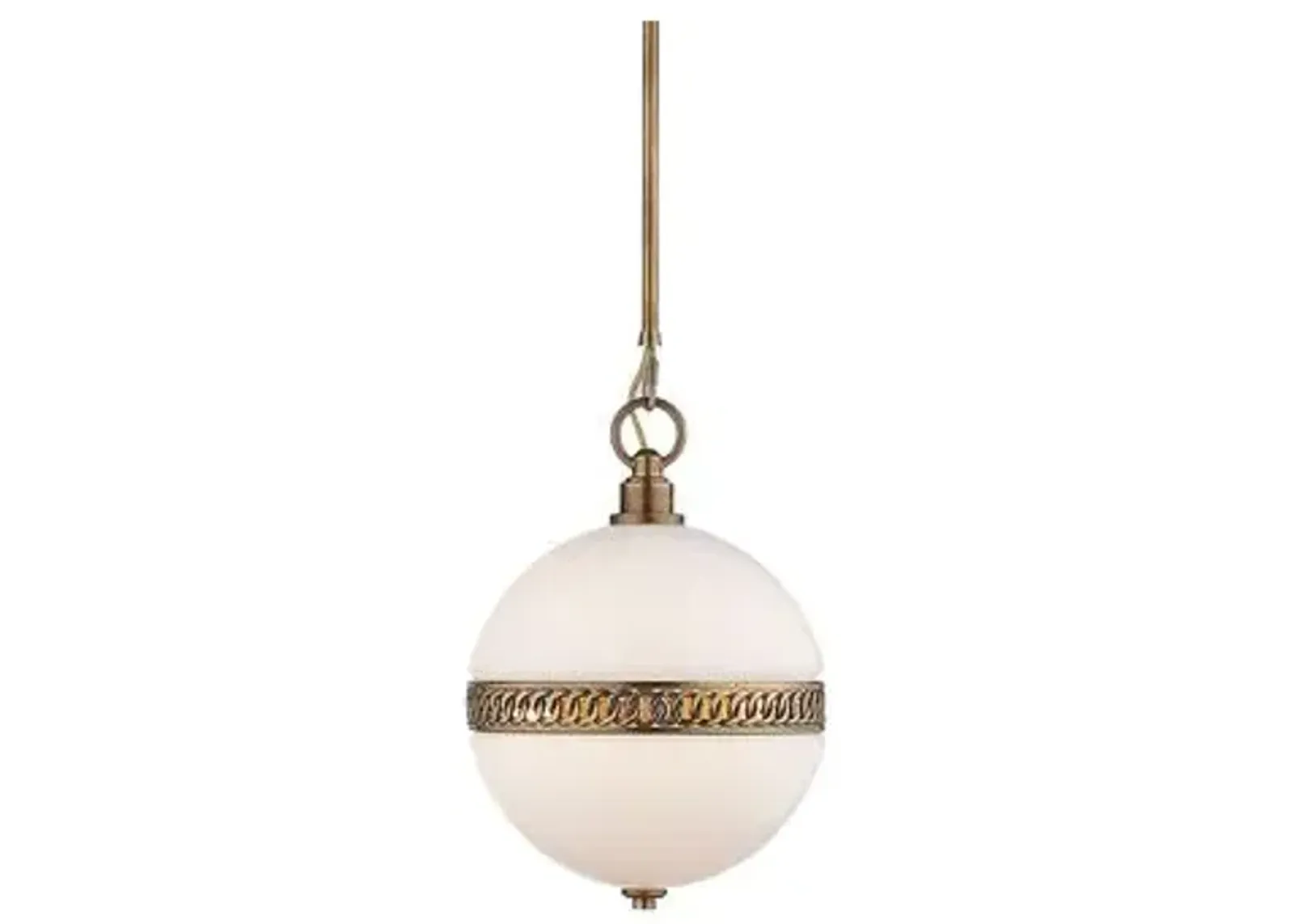 Ralph Lauren Home - Visual Comfort - Hendricks Pendant - White