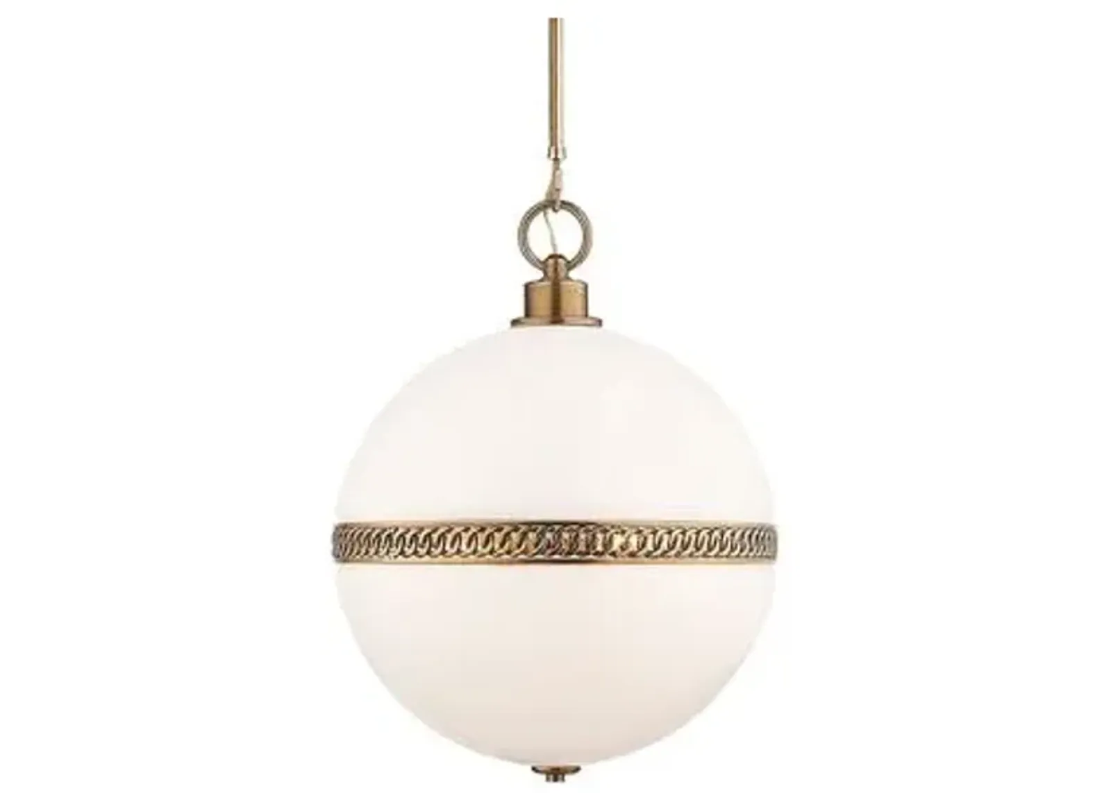 Ralph Lauren Home - Visual Comfort - Hendricks Pendant - White