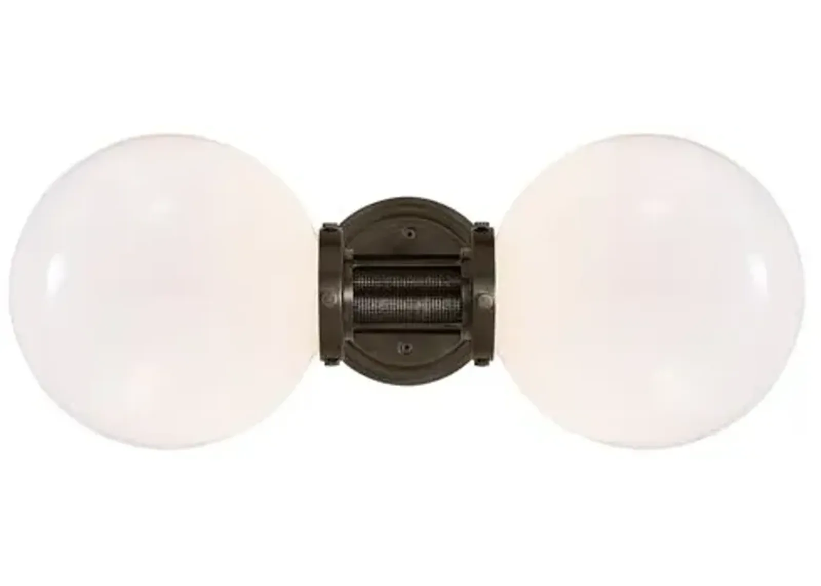 Ralph Lauren Home - Visual Comfort - McCarren Double Wall Sconce - Black