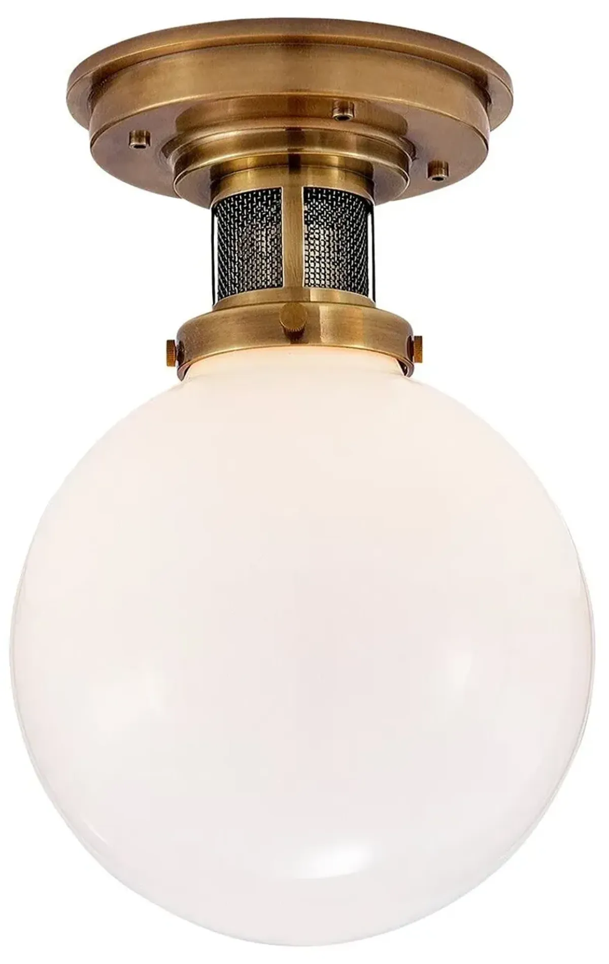 Ralph Lauren Home - Visual Comfort - McCarren Small Semi-Flush Mount - Gold