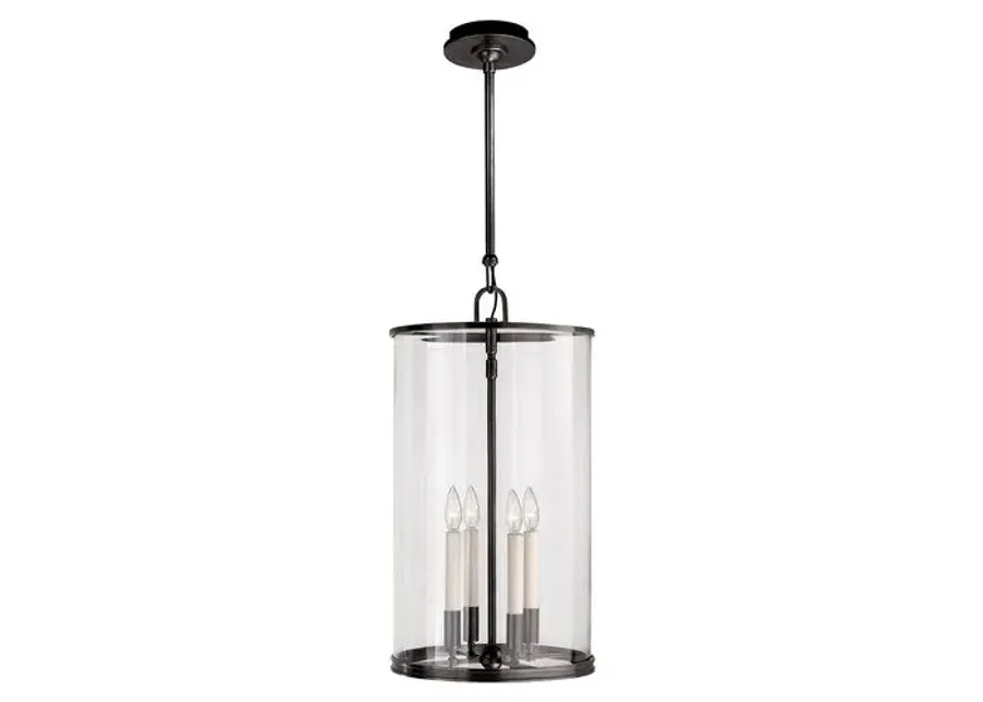 Ralph Lauren Home - Visual Comfort - Modern Large Glass Lantern - Black