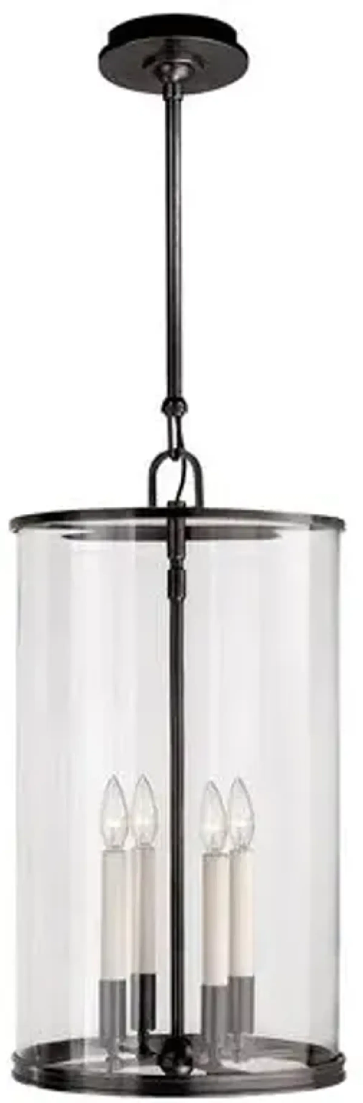 Ralph Lauren Home - Visual Comfort - Modern Large Glass Lantern - Black