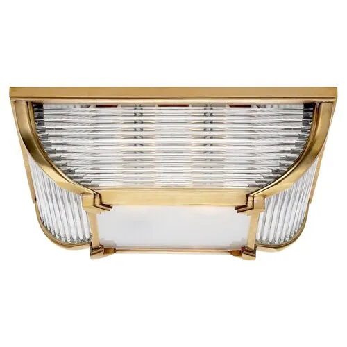 Ralph Lauren Home - Visual Comfort - Perry Large Flush Mount - Gold