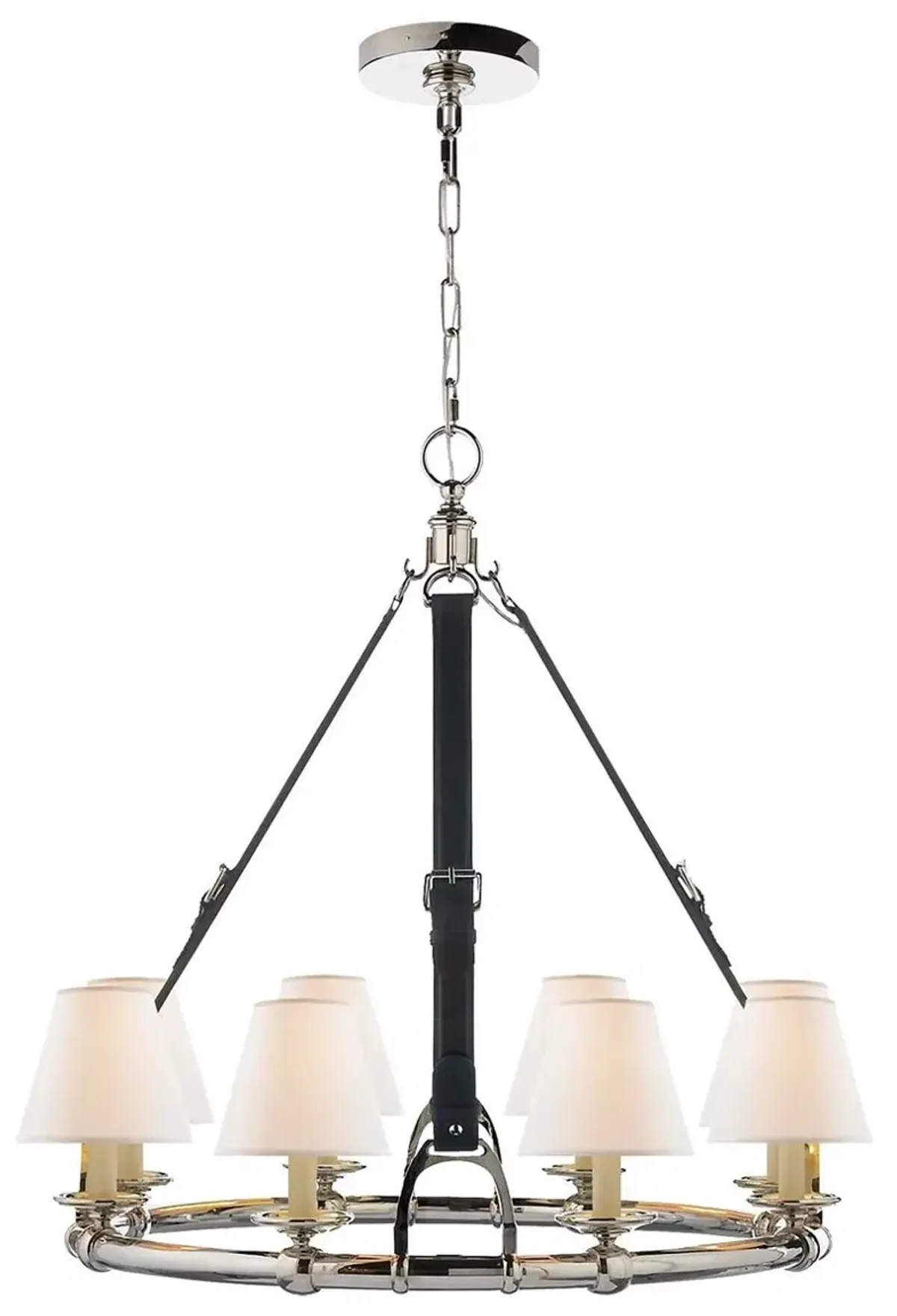 Ralph Lauren Home - Visual Comfort - Westbury Single-Tier Chandelier - Silver