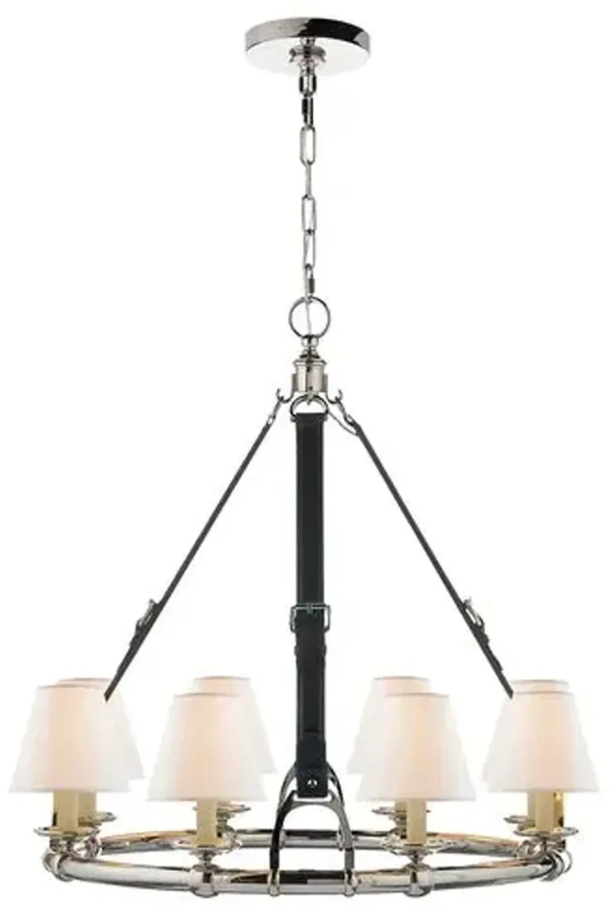 Ralph Lauren Home - Visual Comfort - Westbury Single-Tier Chandelier - Silver