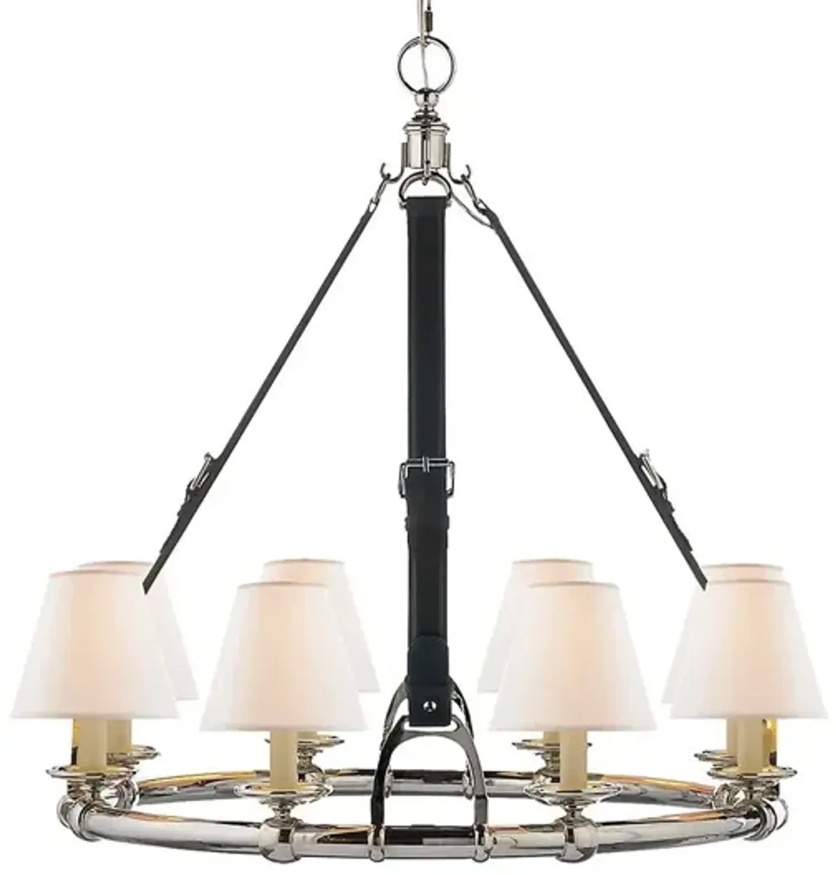 Ralph Lauren Home - Visual Comfort - Westbury Single-Tier Chandelier - Silver