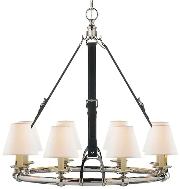 Ralph Lauren Home - Visual Comfort - Westbury Single-Tier Chandelier - Silver