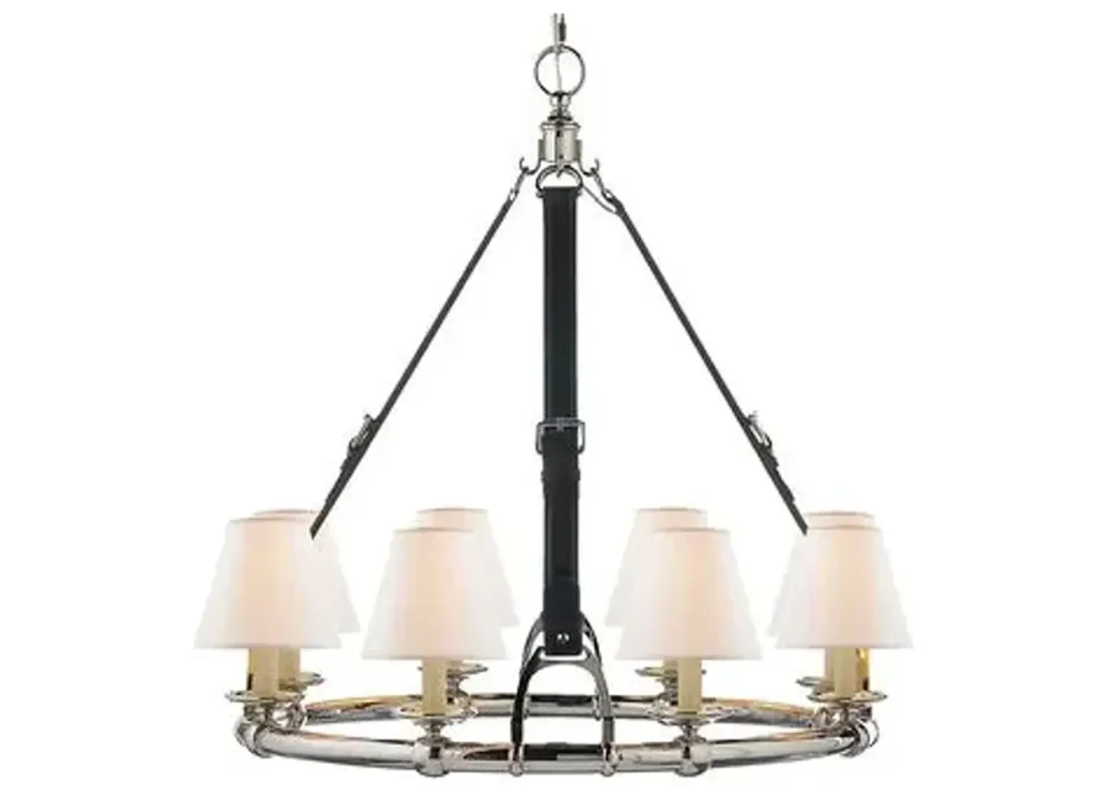 Ralph Lauren Home - Visual Comfort - Westbury Single-Tier Chandelier - Silver