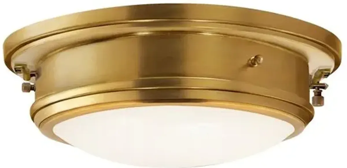 Ralph Lauren Home - Visual Comfort - Marine Flush Mount - Gold