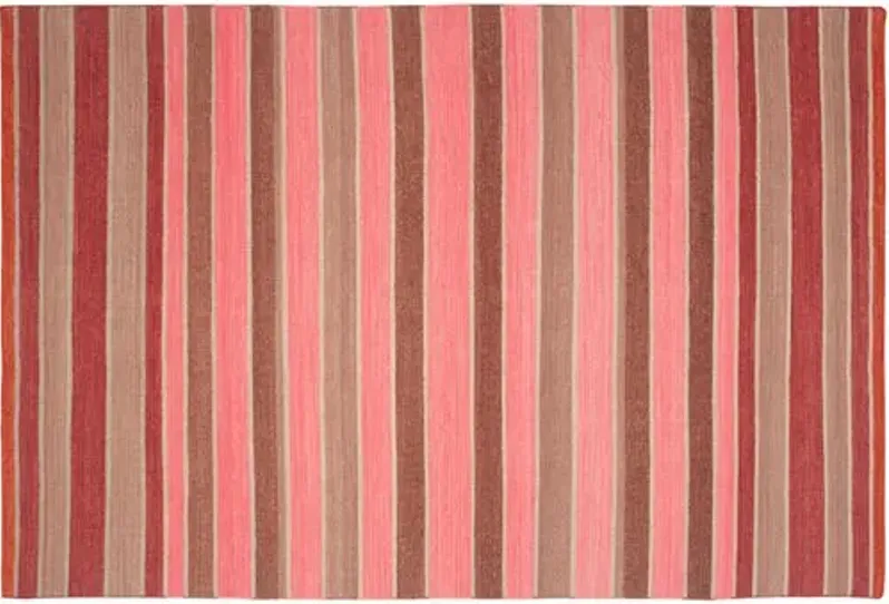 Barragan Stripe Rug - Ralph Lauren Home - Pink - Pink