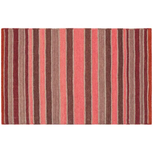 Barragan Stripe Rug - Ralph Lauren Home - Pink - Pink