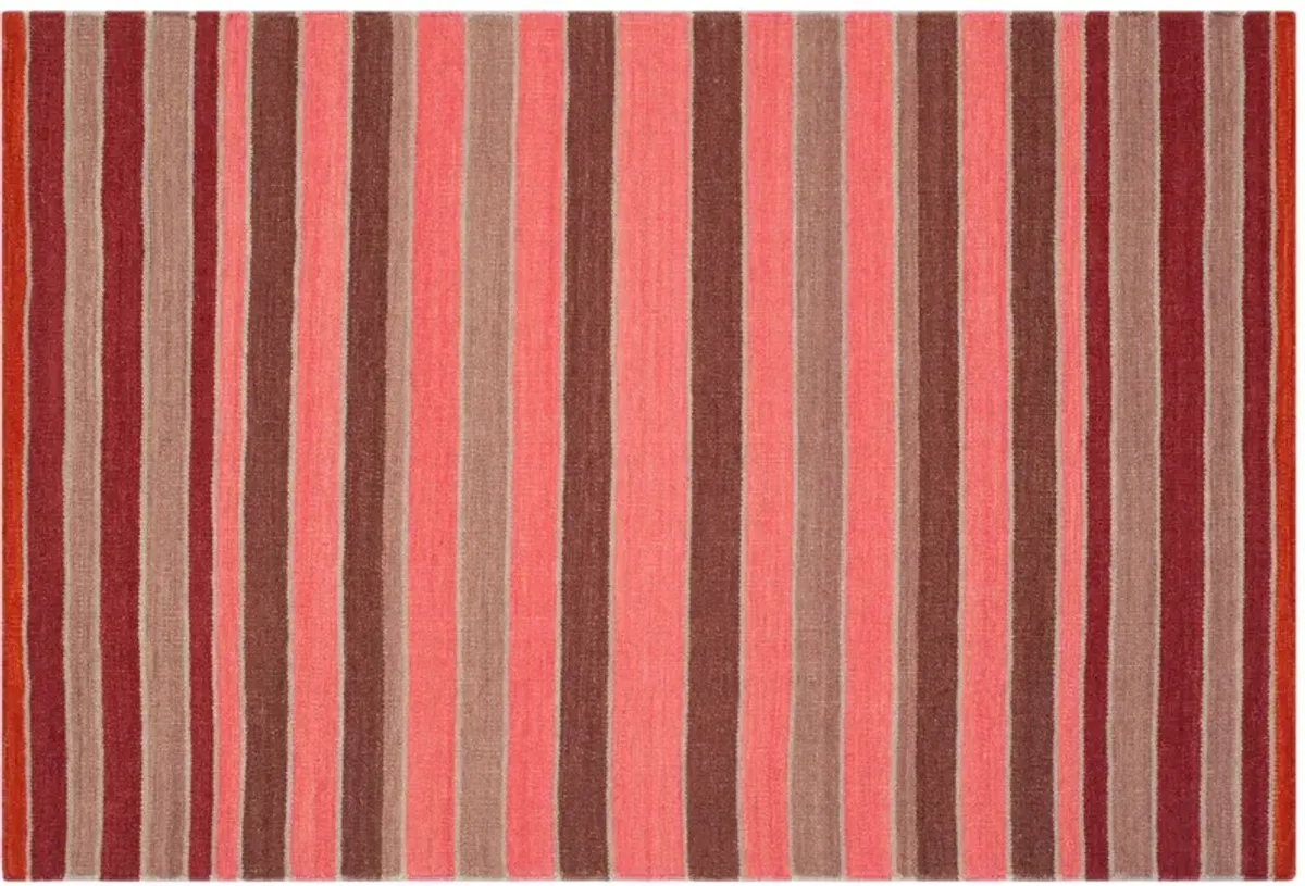Barragan Stripe Rug - Ralph Lauren Home - Pink - Pink