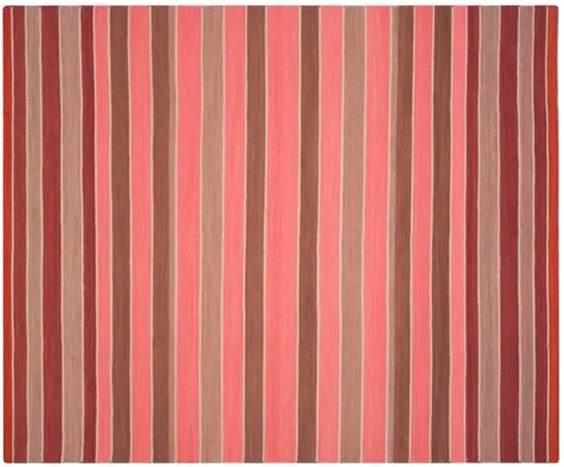 Barragan Stripe Rug - Ralph Lauren Home - Pink - Pink