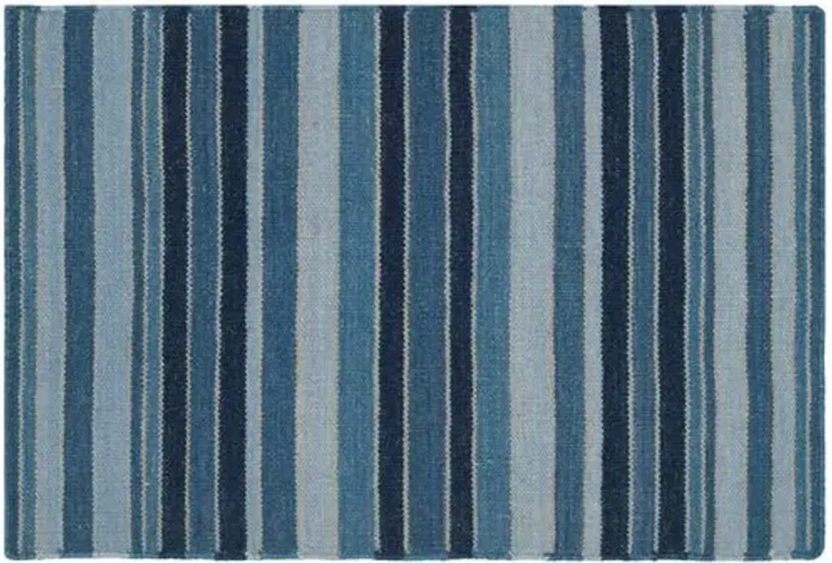 Barragan Stripe Rug - Ralph Lauren Home - Blue - Blue