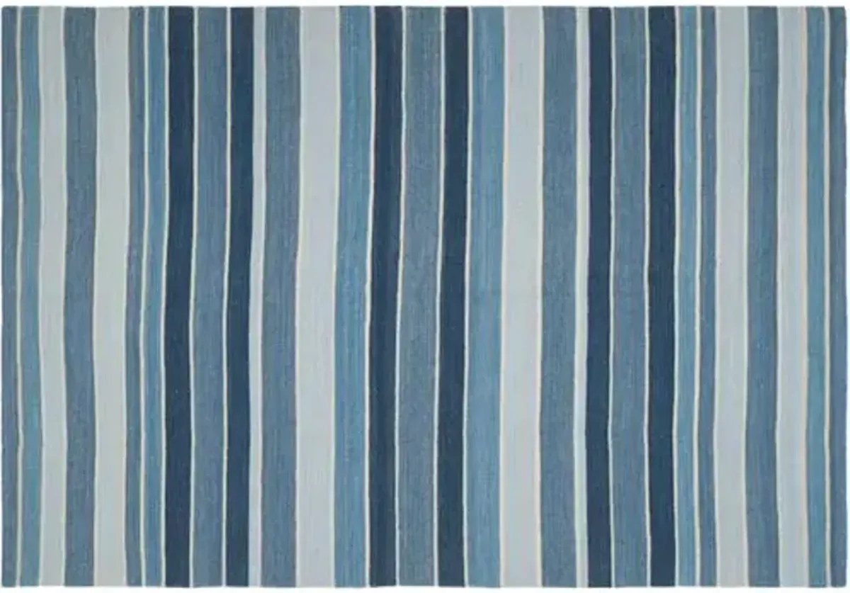 Barragan Stripe Rug - Ralph Lauren Home - Blue - Blue