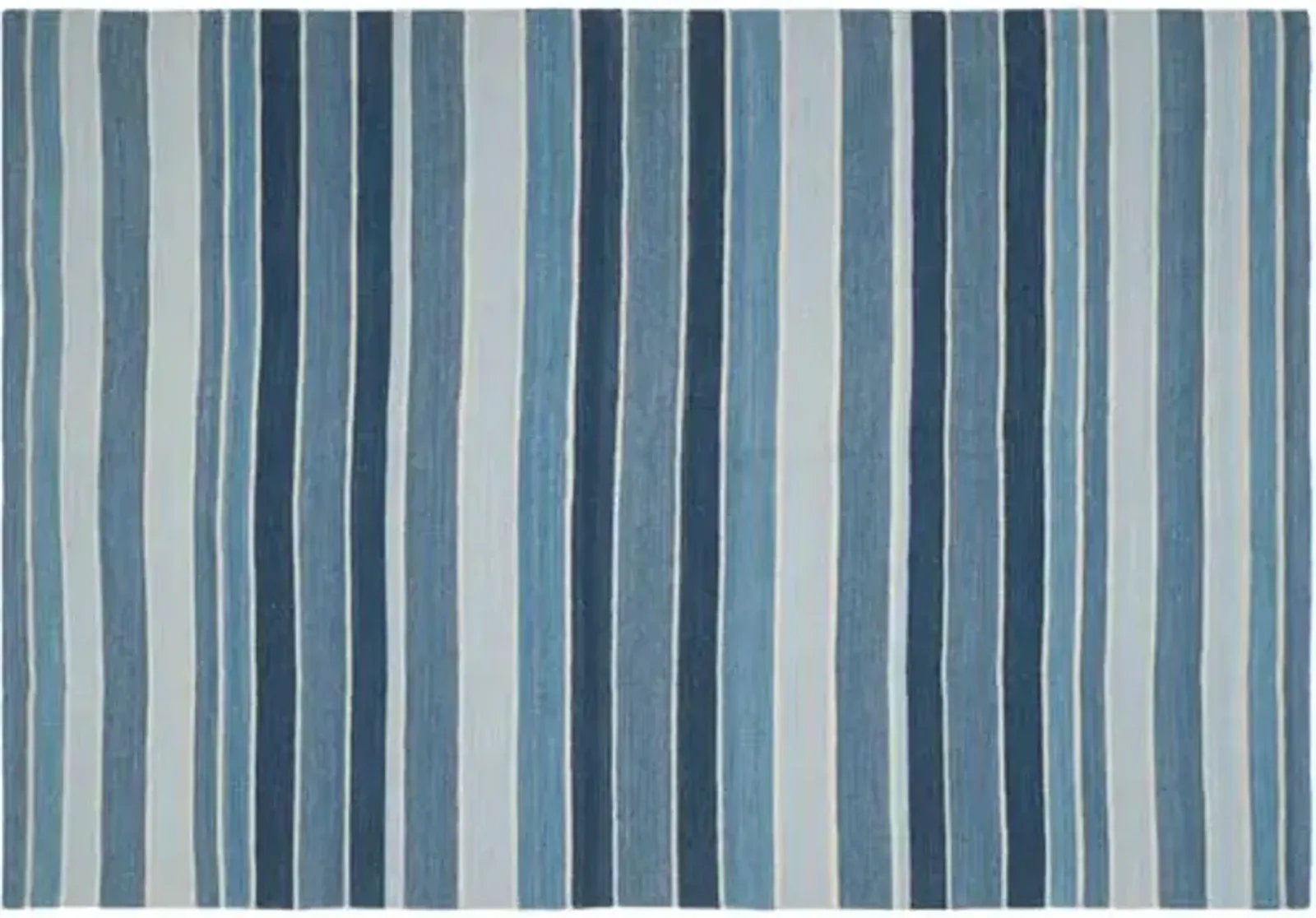 Barragan Stripe Rug - Ralph Lauren Home - Blue - Blue