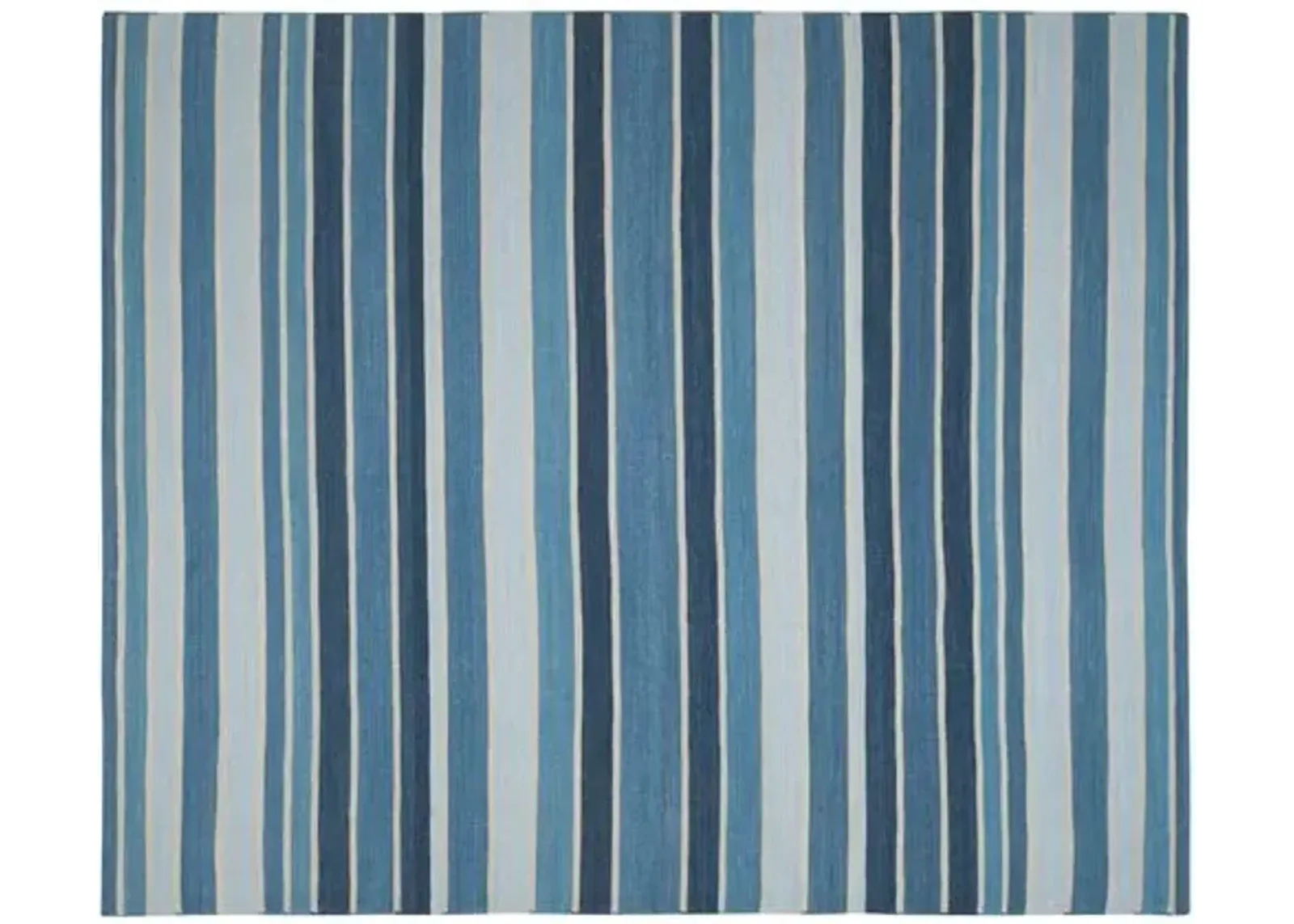 Barragan Stripe Rug - Ralph Lauren Home - Blue - Blue