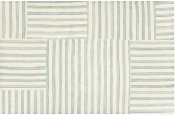 Canyon Stripe Patch Rug - Ralph Lauren Home - Ivory - Ivory