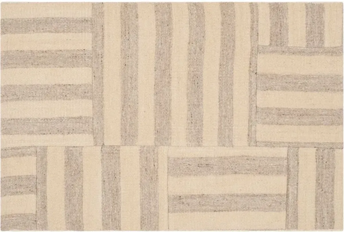 Canyon Stripe Patch Rug - Ralph Lauren Home - Beige - Beige