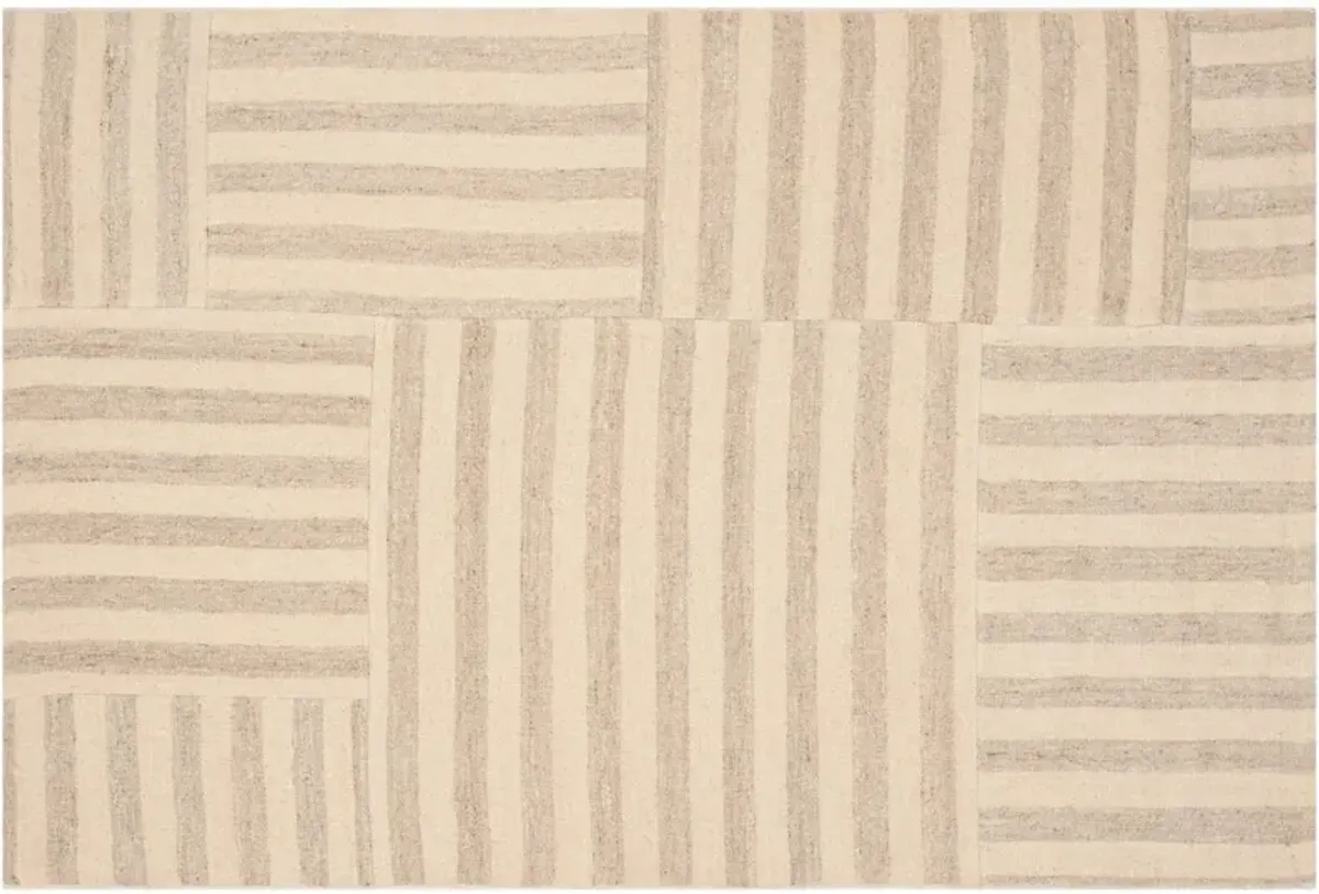 Canyon Stripe Patch Rug - Ralph Lauren Home - Beige - Beige