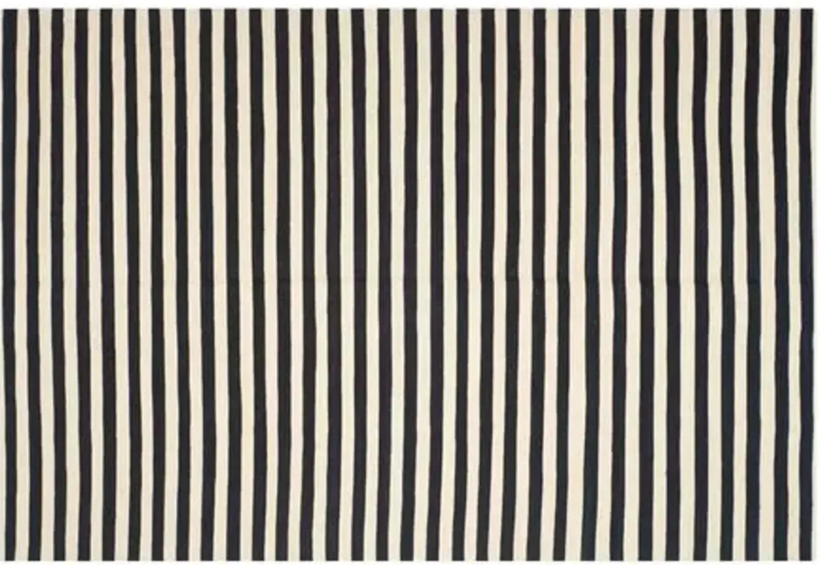 Canyon Stripe Rug - Ralph Lauren Home - Black - Black