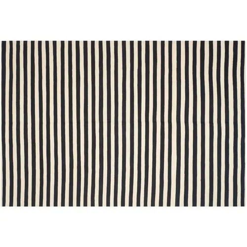 Canyon Stripe Rug - Ralph Lauren Home - Black - Black