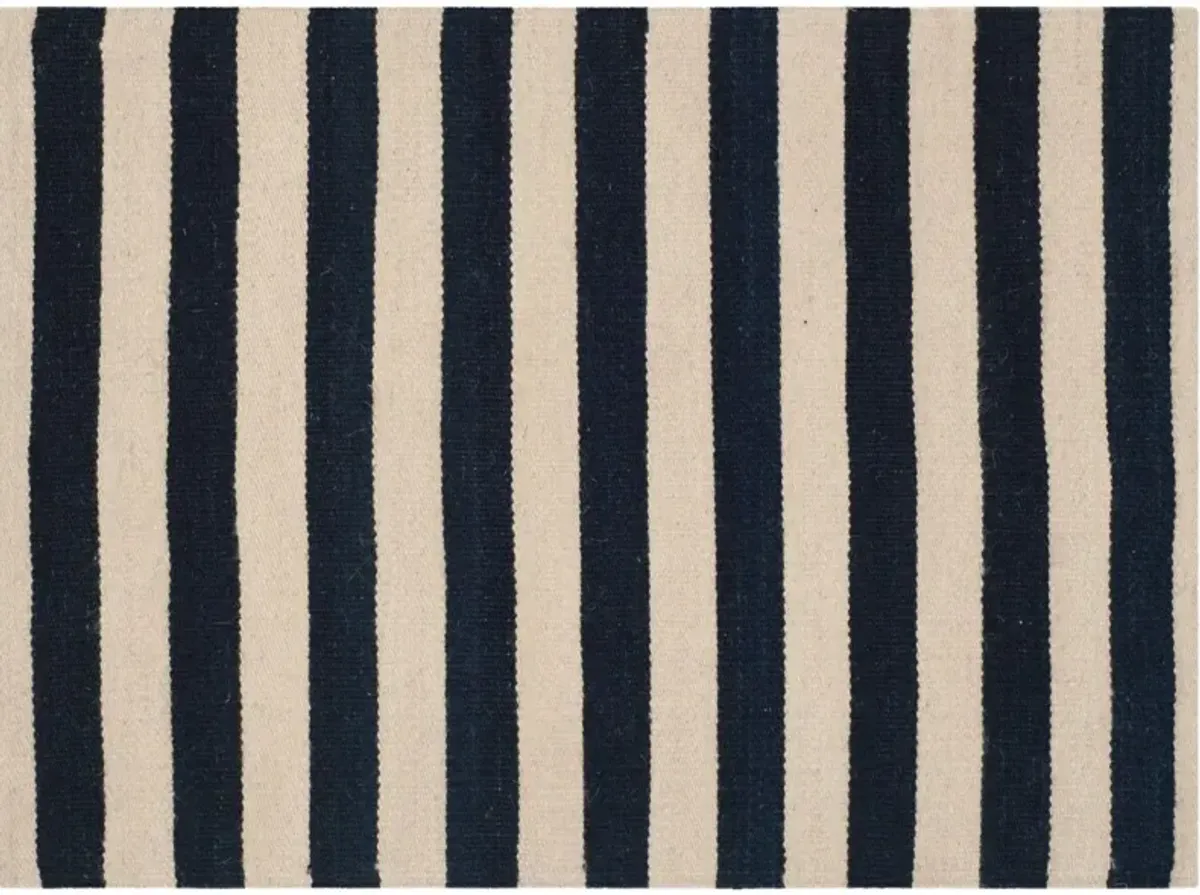 Canyon Stripe Rug - Ralph Lauren Home - Black - Black