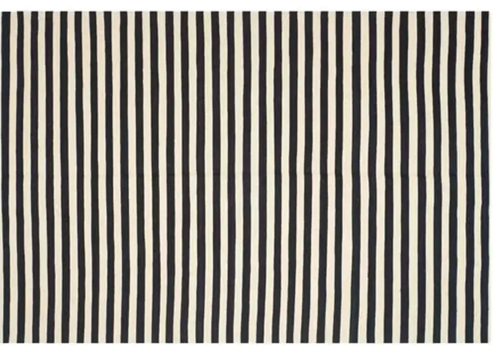 Canyon Stripe Rug - Ralph Lauren Home - Black - Black