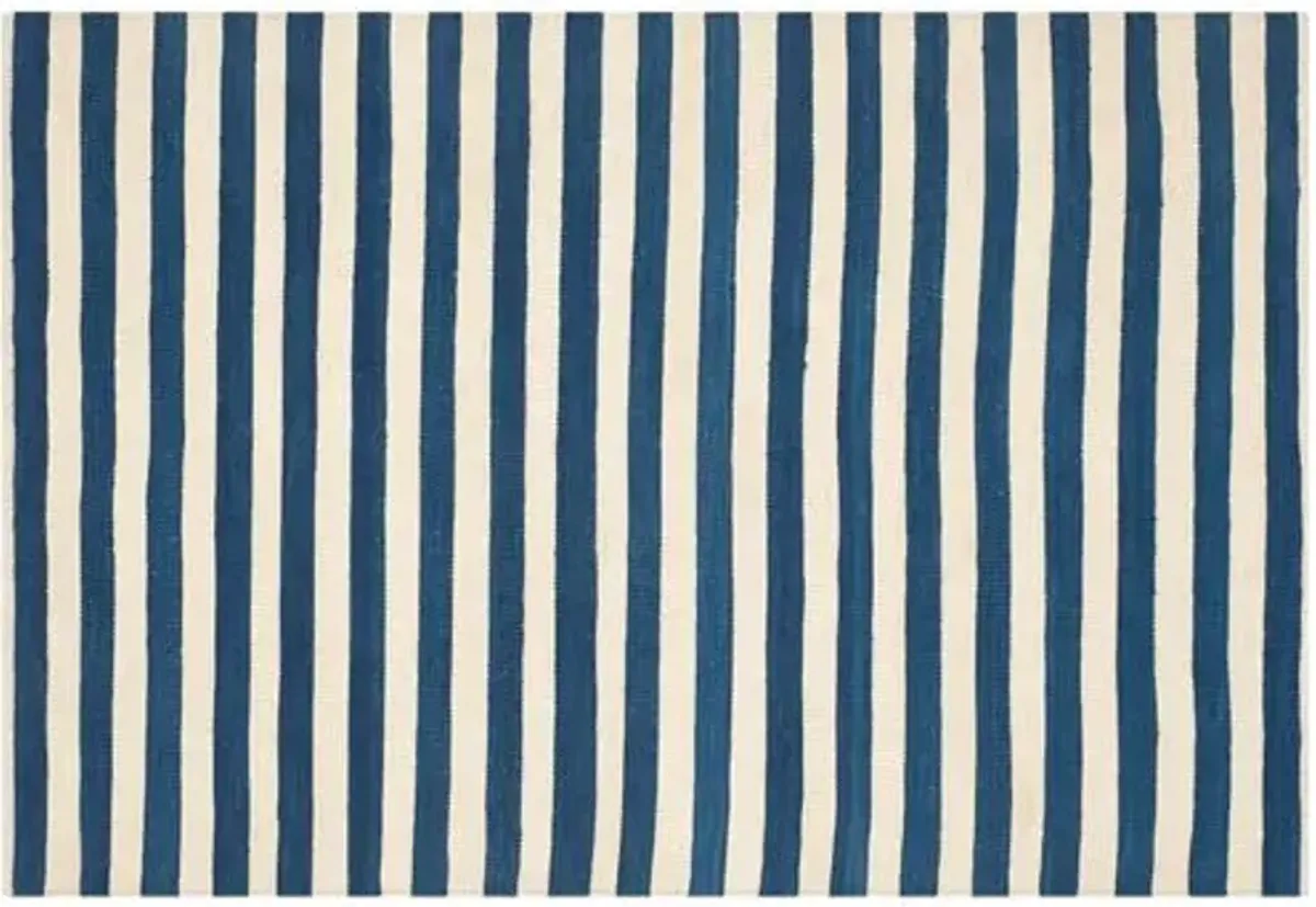 Canyon Stripe Rug - Ralph Lauren Home - Blue - Blue