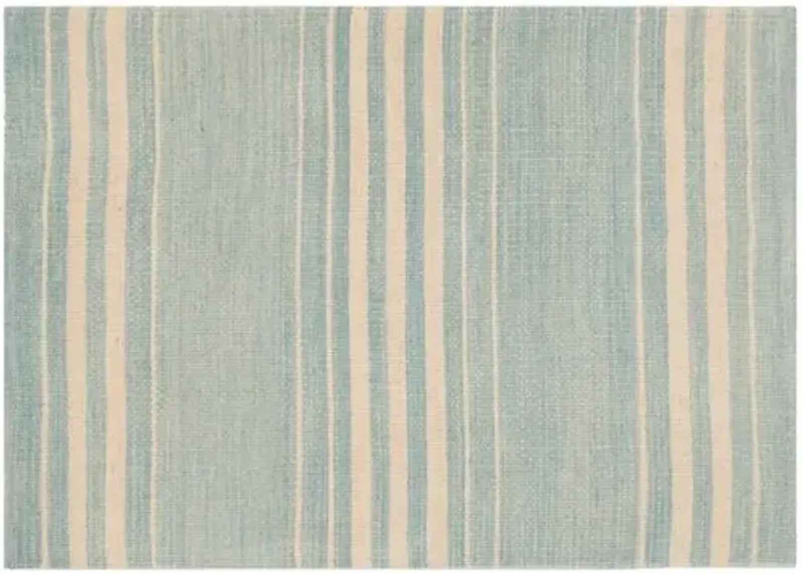 Bluff Point Stripe Rug - Ralph Lauren Home - Blue - Blue