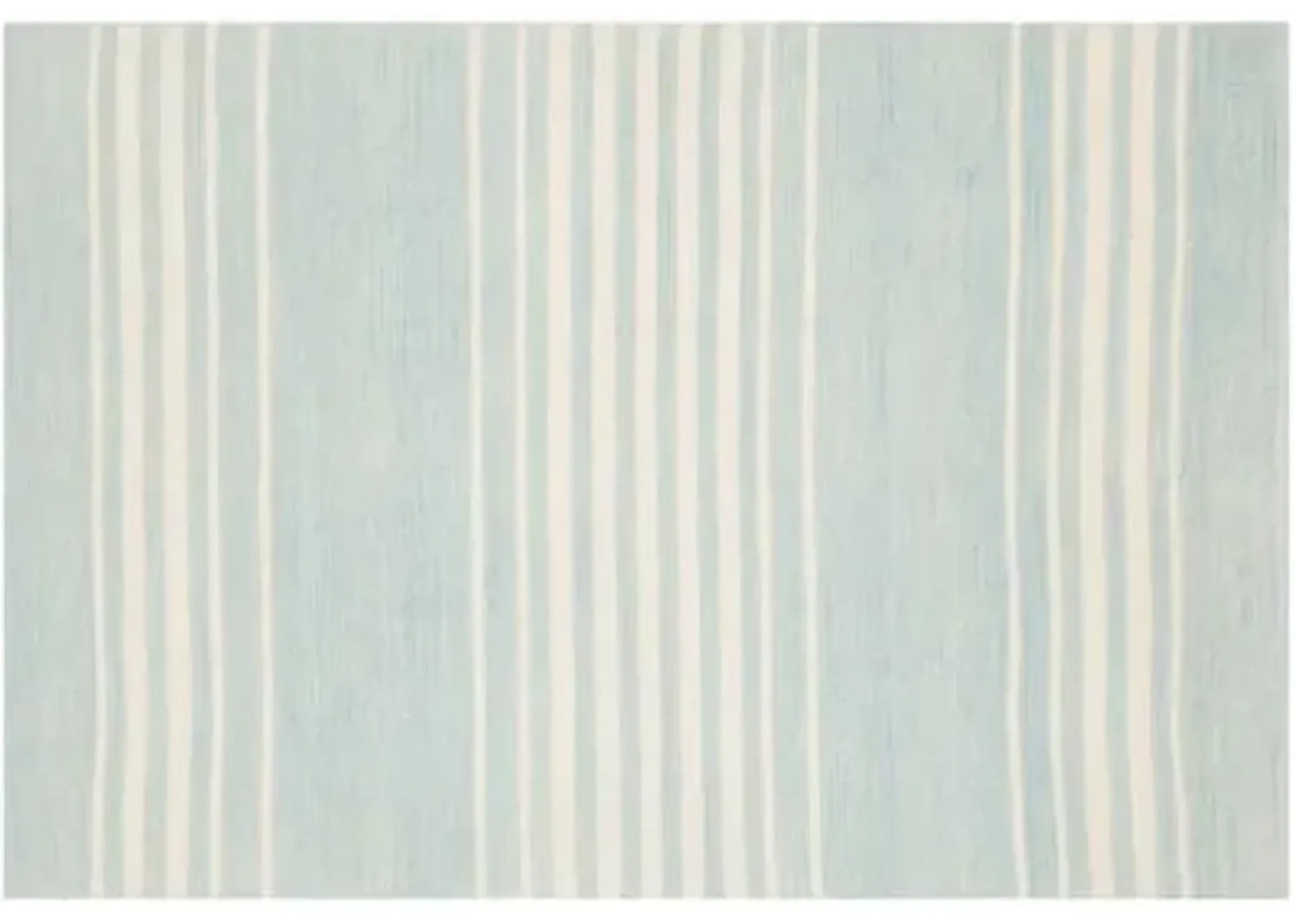 Bluff Point Stripe Rug - Ralph Lauren Home - Blue - Blue