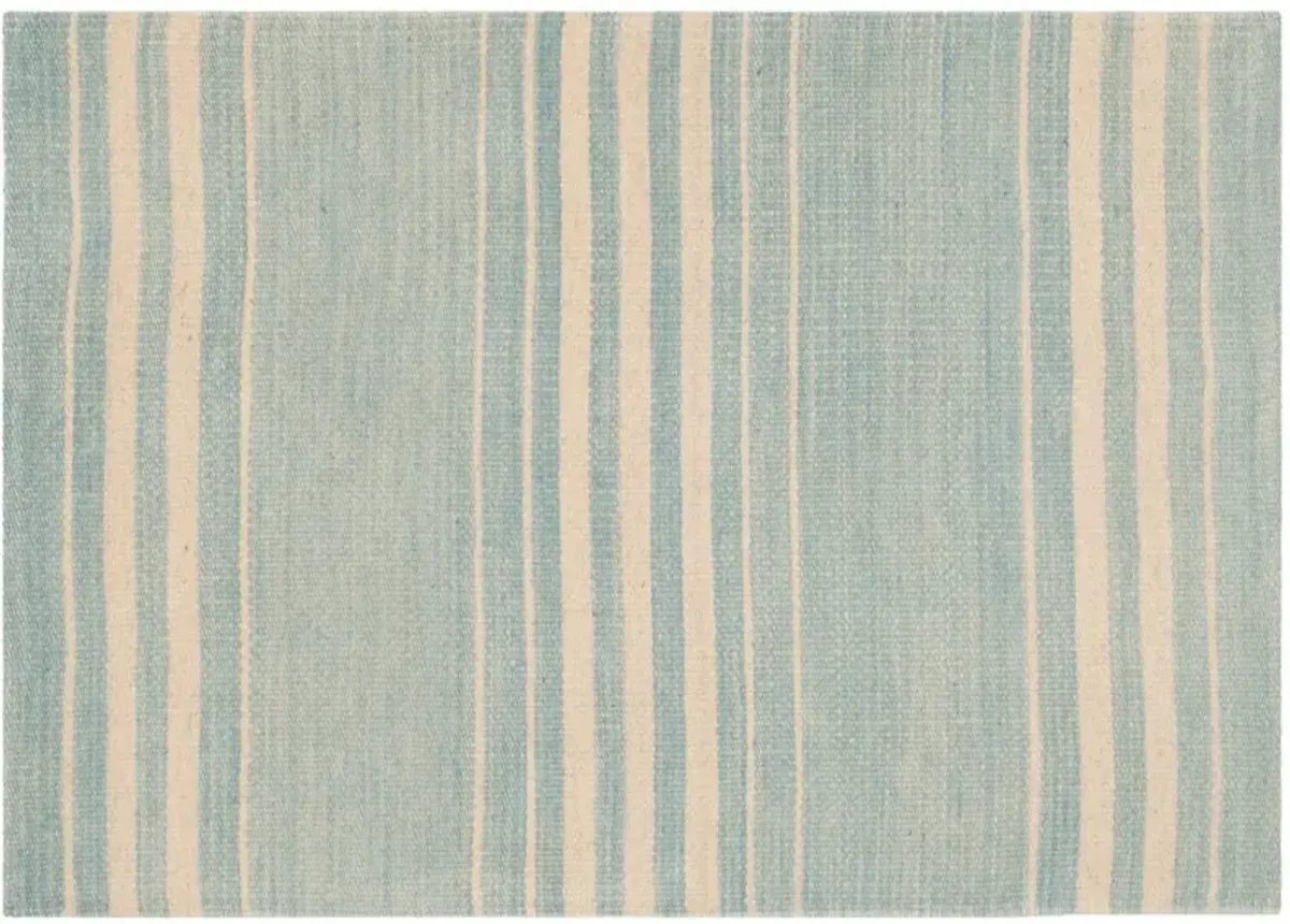 Bluff Point Stripe Rug - Ralph Lauren Home - Blue - Blue