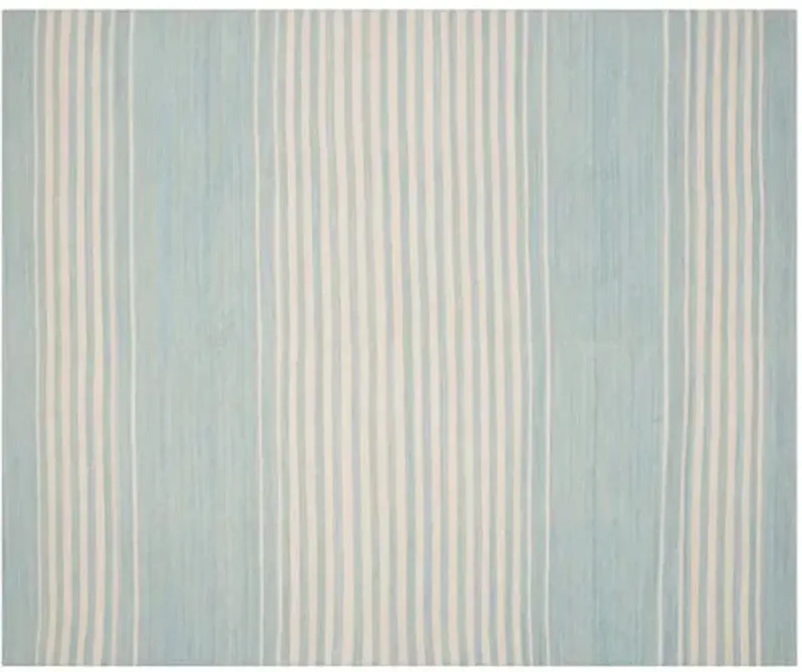 Bluff Point Stripe Rug - Ralph Lauren Home - Blue - Blue